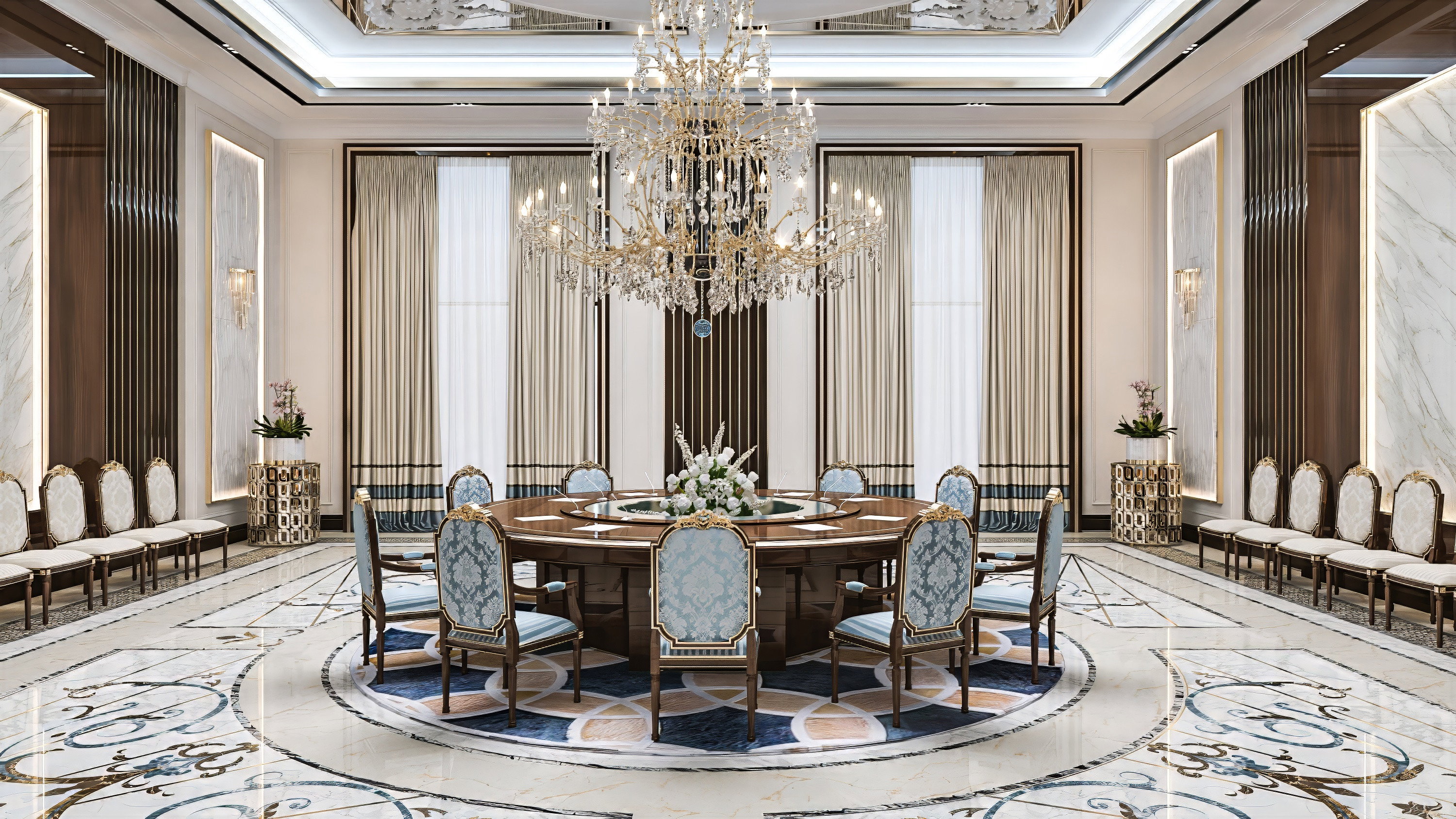 Formal Dinning Room Interior Design