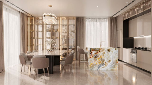 Элегантная столовая