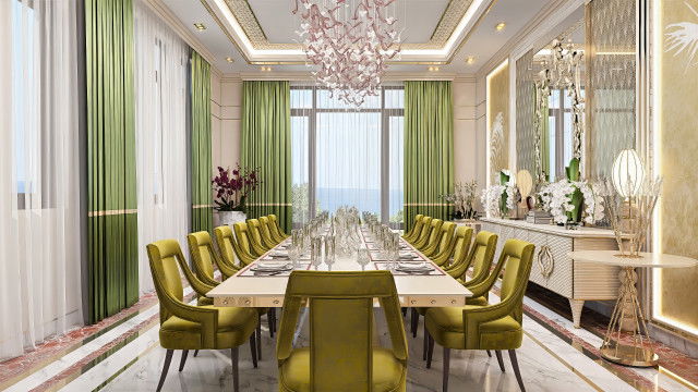 luxury Design Dining room in Uganda