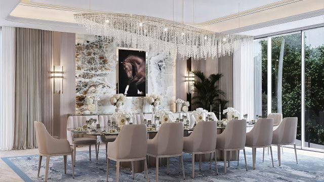 Palatial Dining room