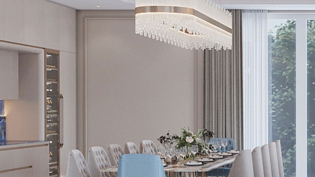 Элегантность в дизайне интерьера столовой