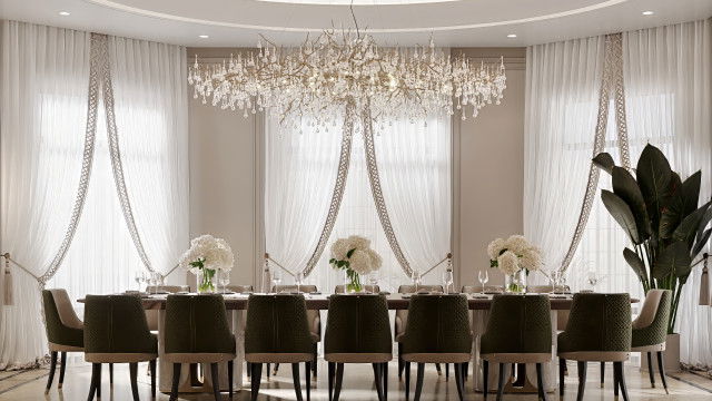 Most Luxurious Chic Dinning Room