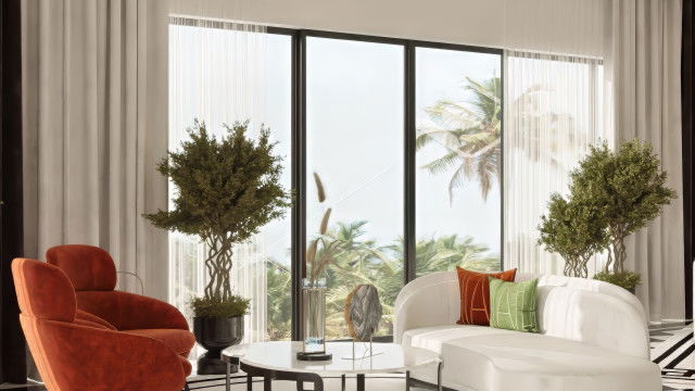 Дизайн гостиной в Лагосе