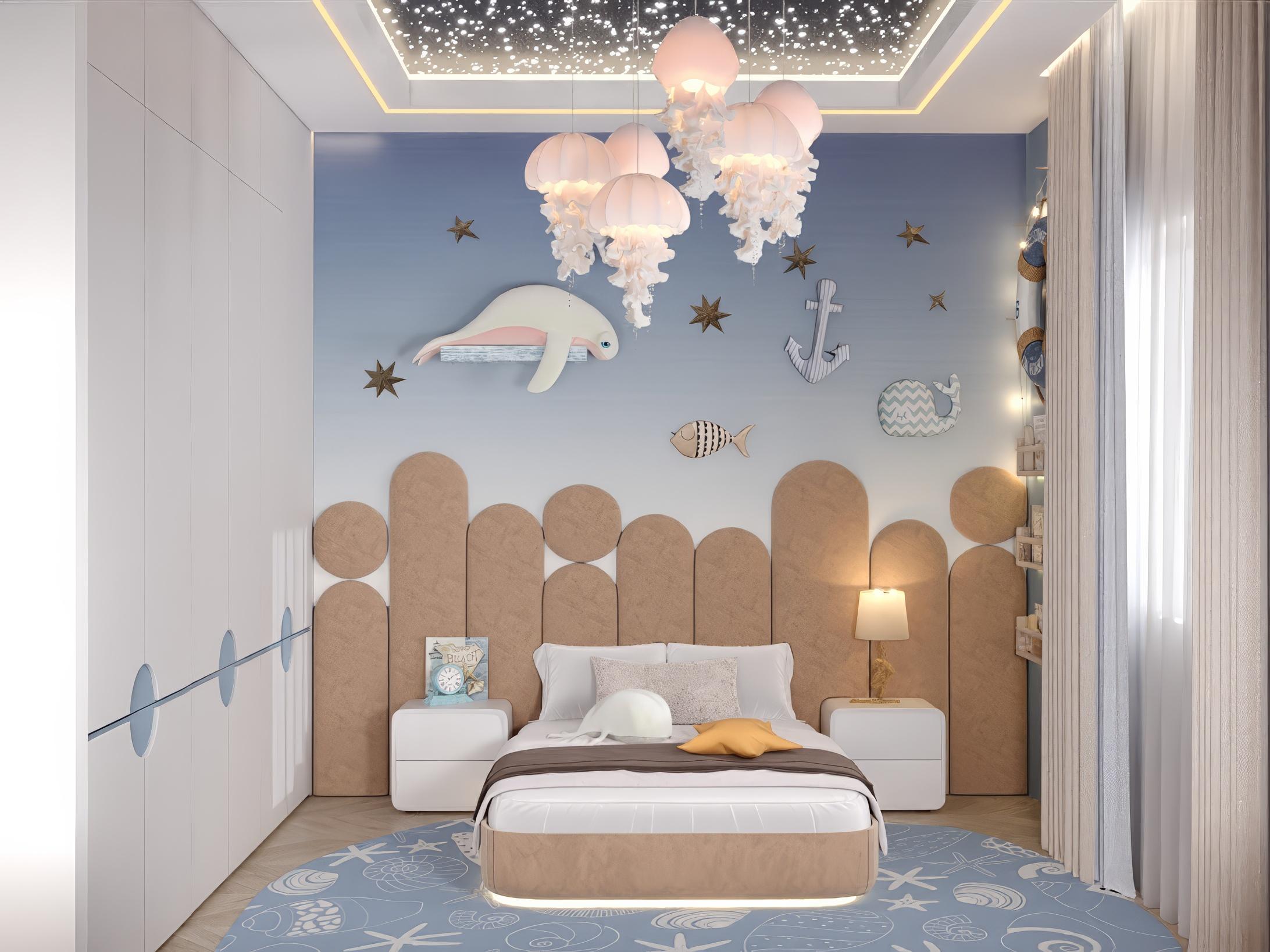 Интерьер детской комнаты в Абудже