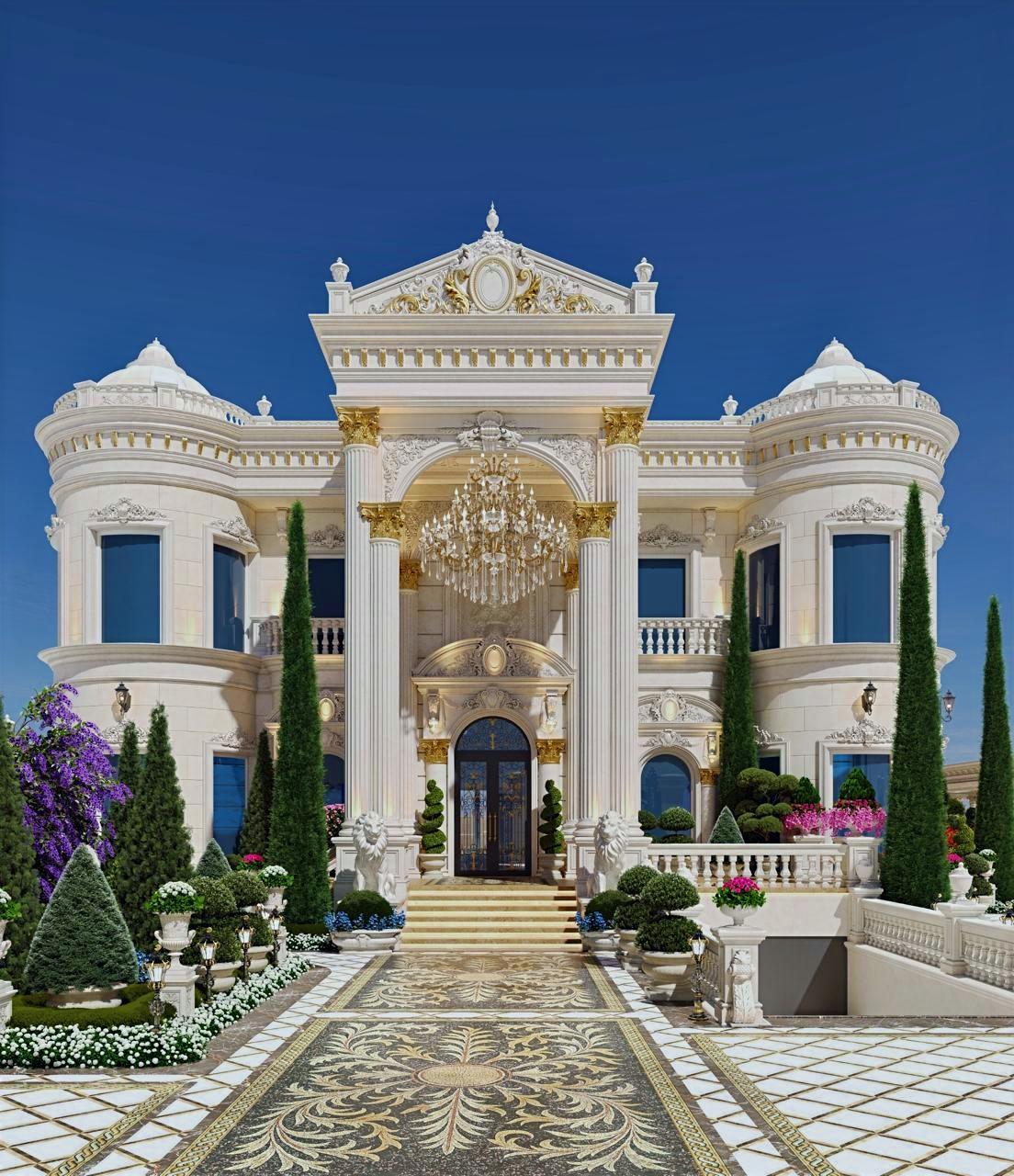 Роскошный экстерьер виллы