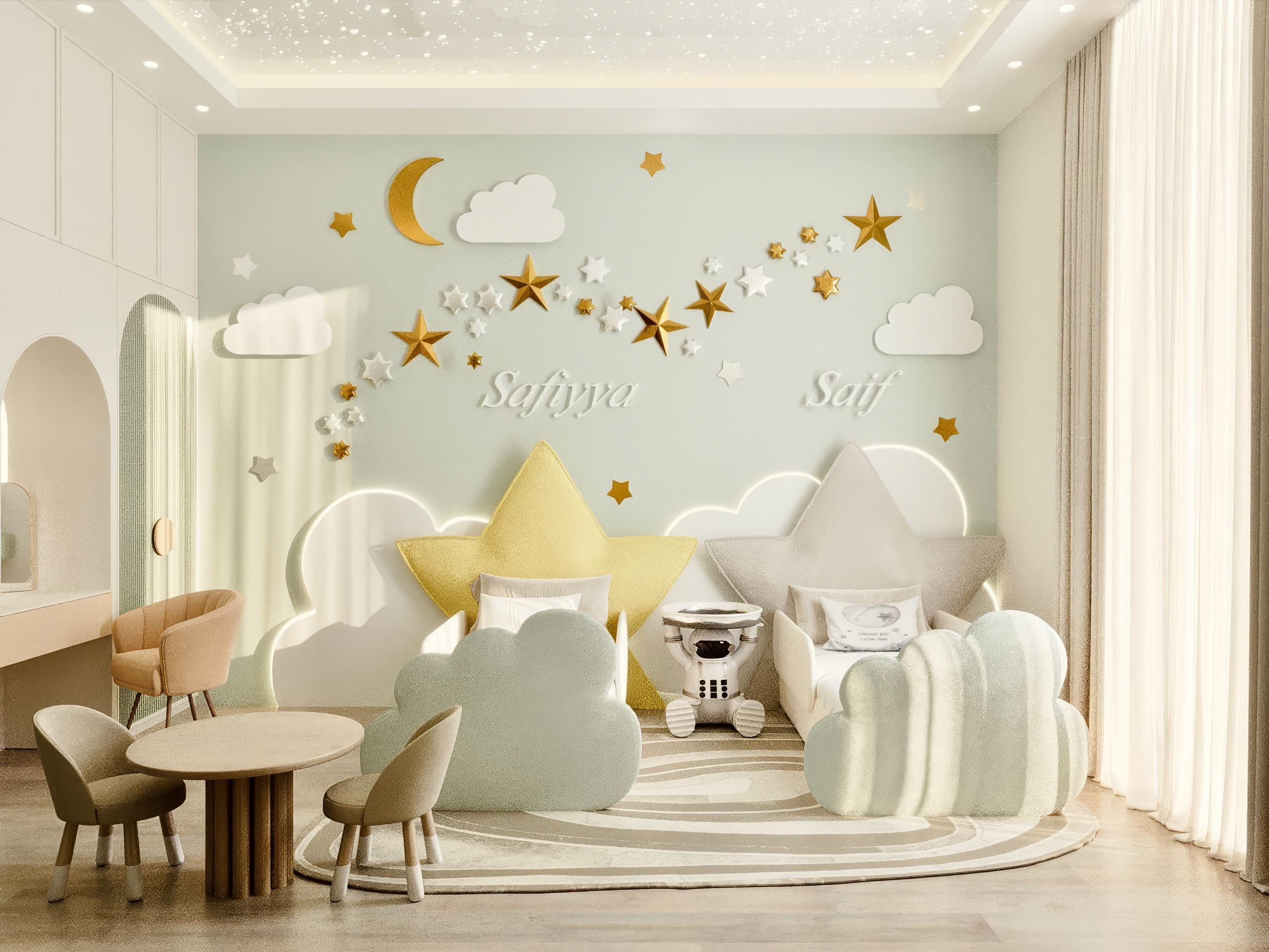 Идея дизайна детской комнаты: уют и стиль