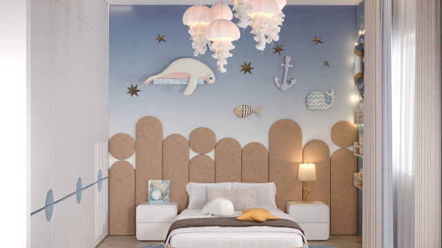 Интерьер детской комнаты в Абудже