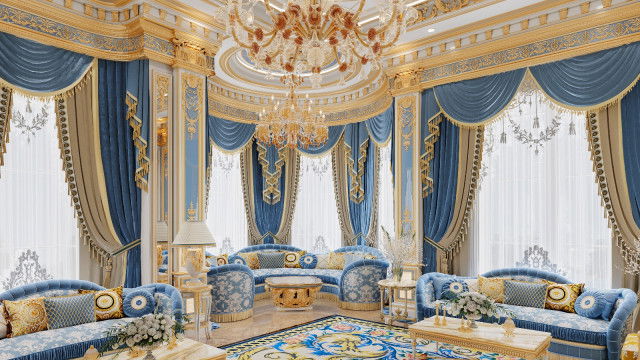 Arabian Style Majlis in Saudi Arabia