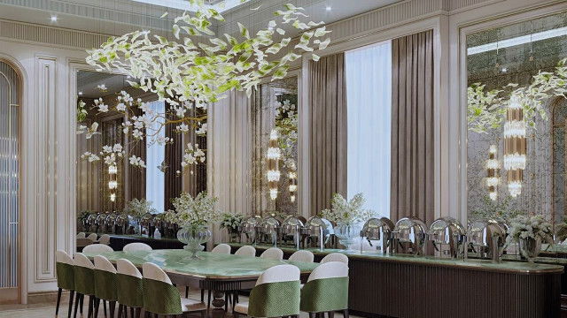 غرفة طعام عصرية