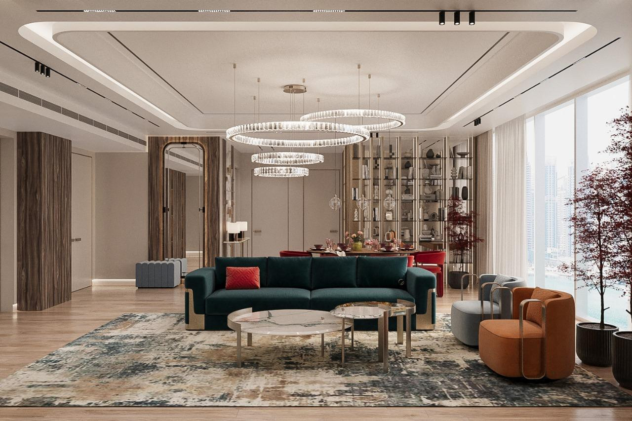 Living Room Design for Modern Apartment