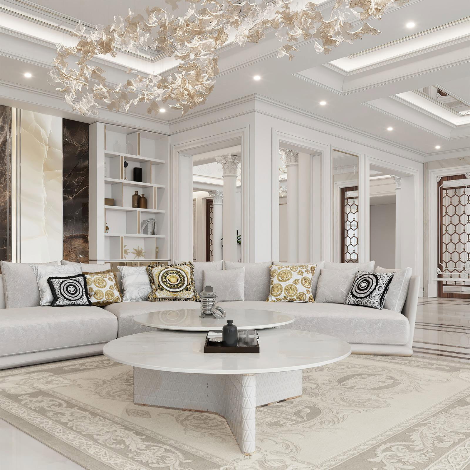 Interior design UAE Living room