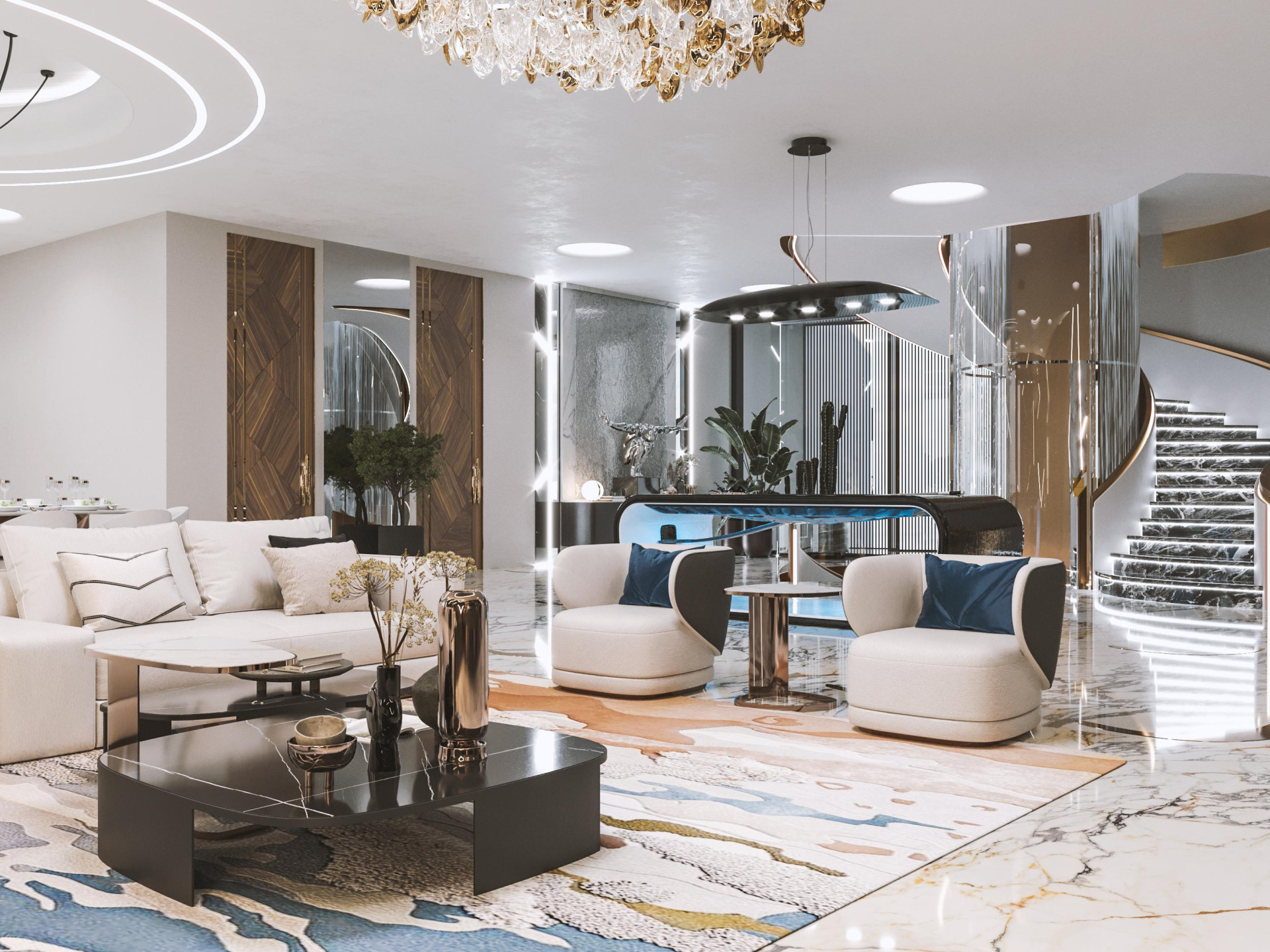 Superb Family Sitting Room Design