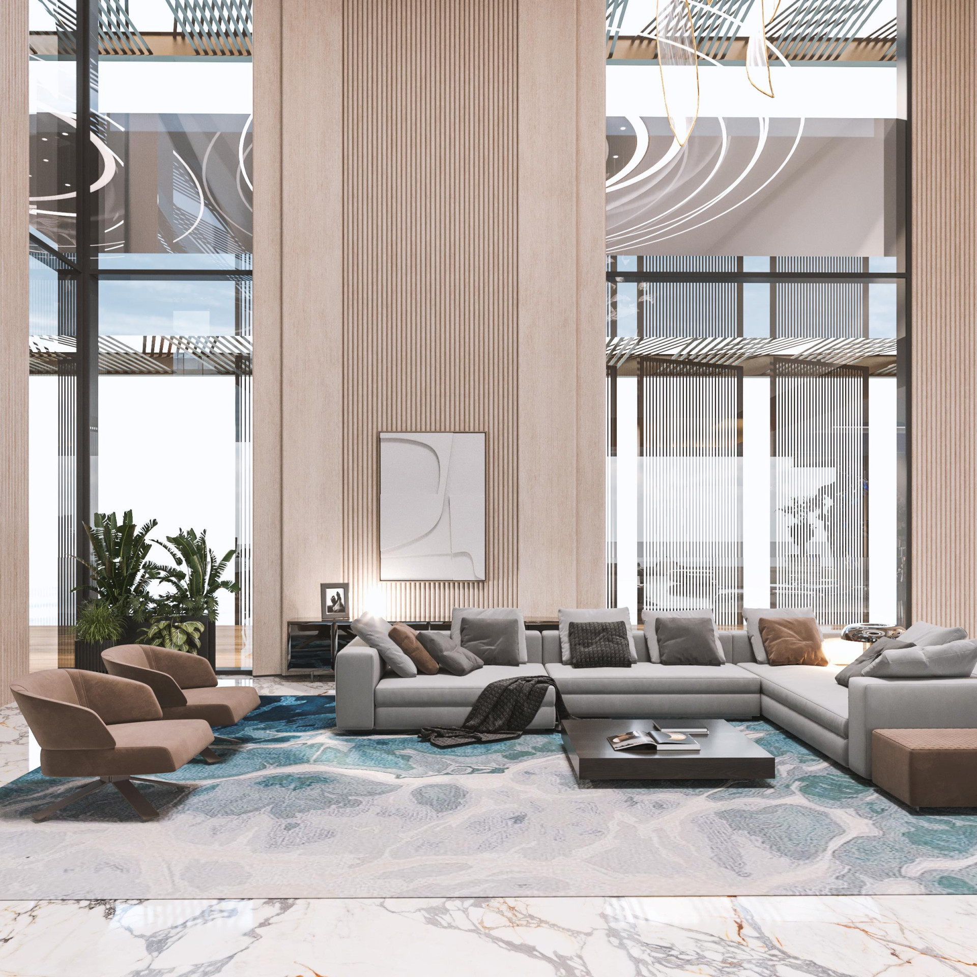FAMILY SITTING ROOM INTERIOR DESIGN