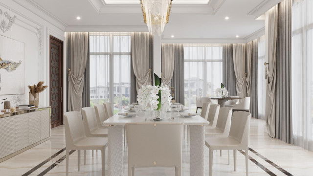 Dining room design Ar Deco