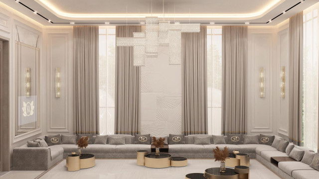 Luxury Living room in a Classic Style