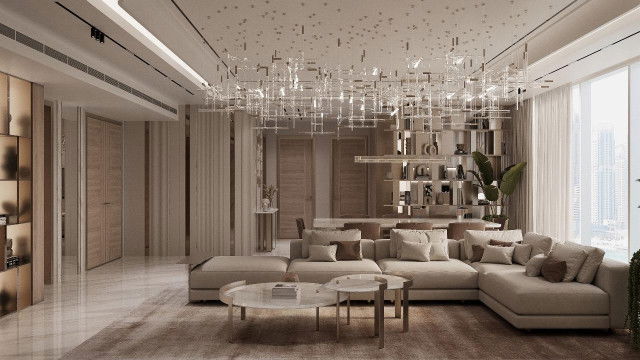 Living room area decor