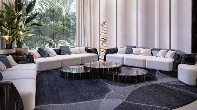Экспертный дизайн интерьера в Дубае для королевской виллы