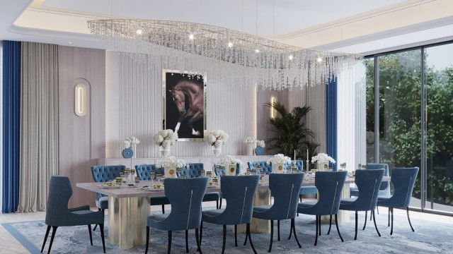 Большая семейная столовая