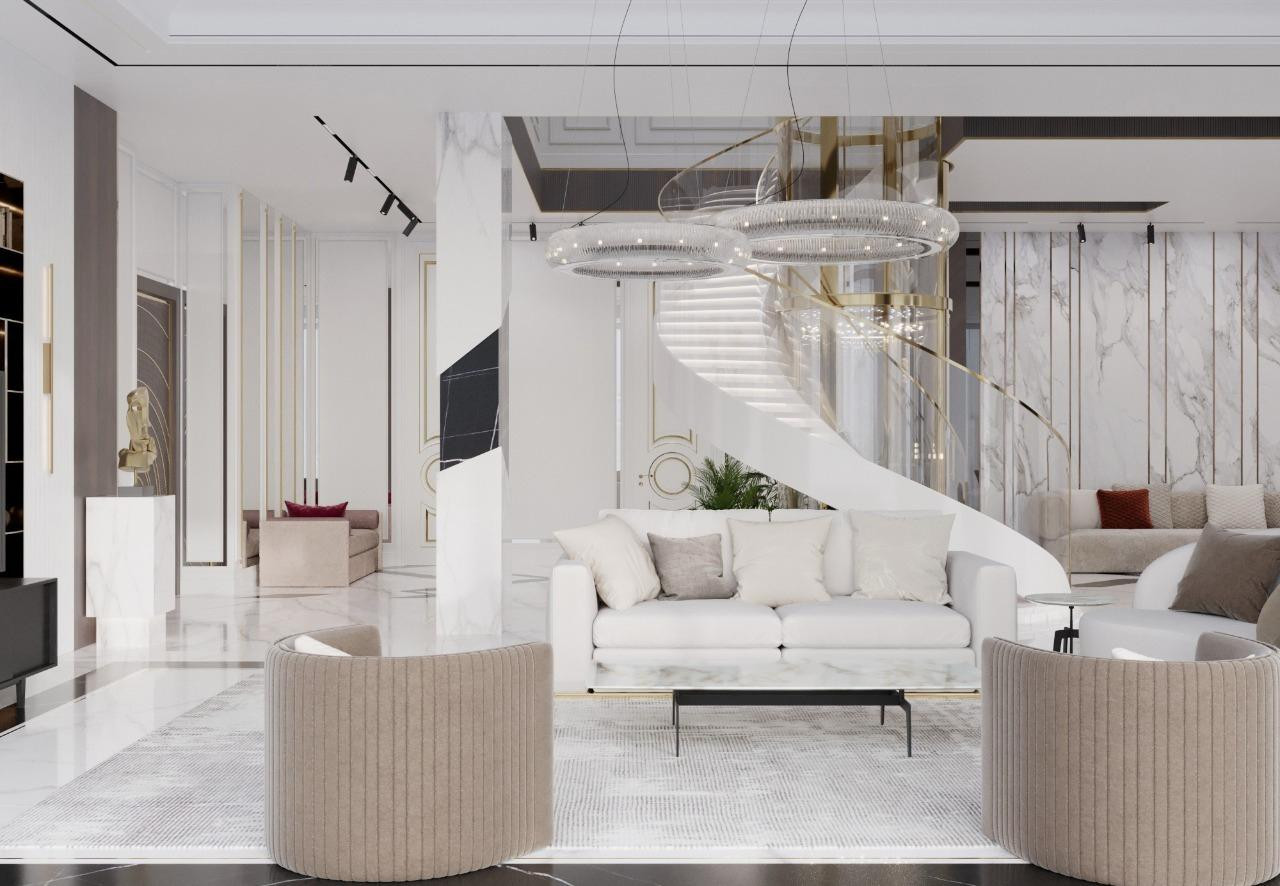 Family room interior