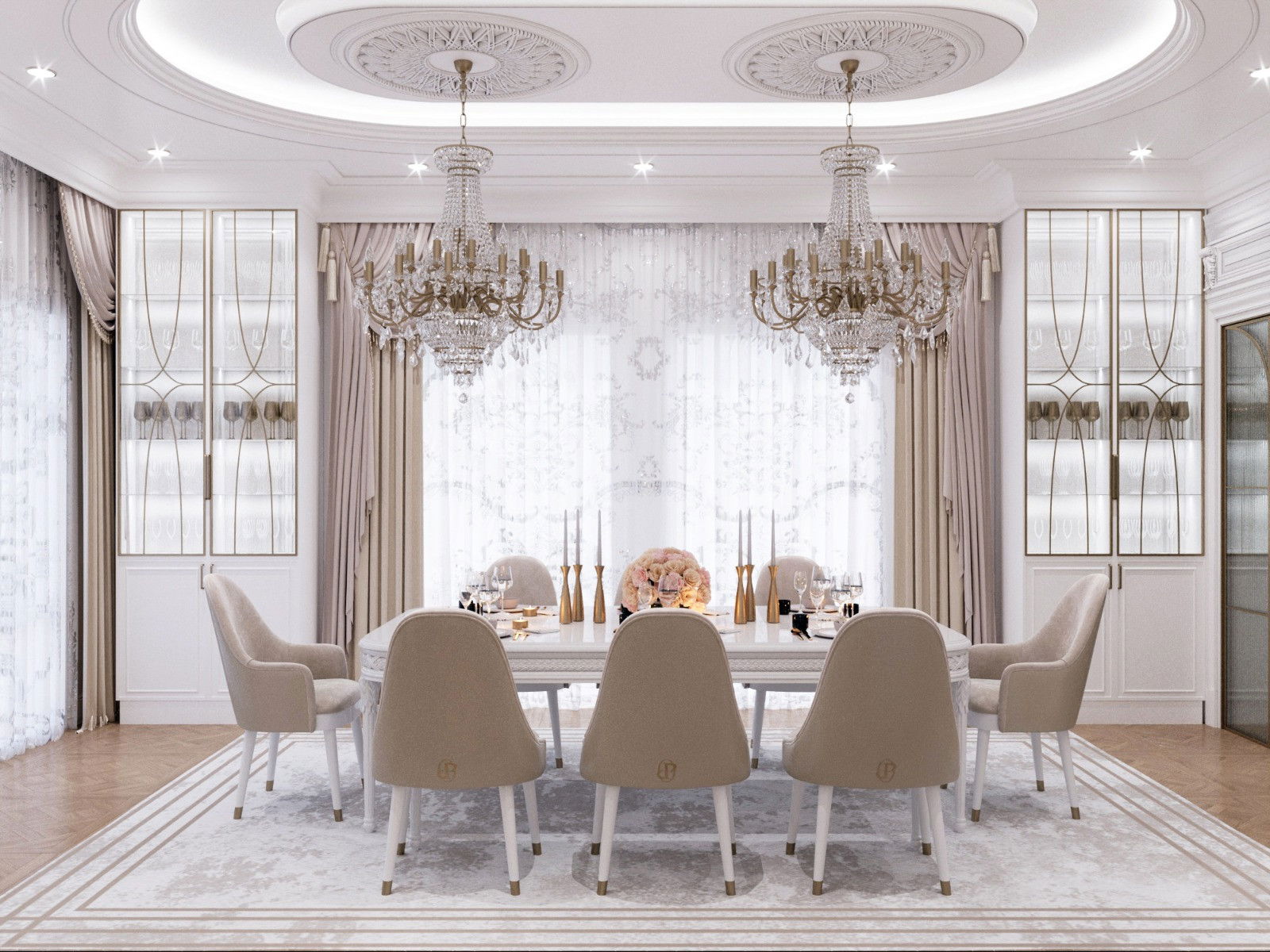 Fancy Dinning Room Interior Design