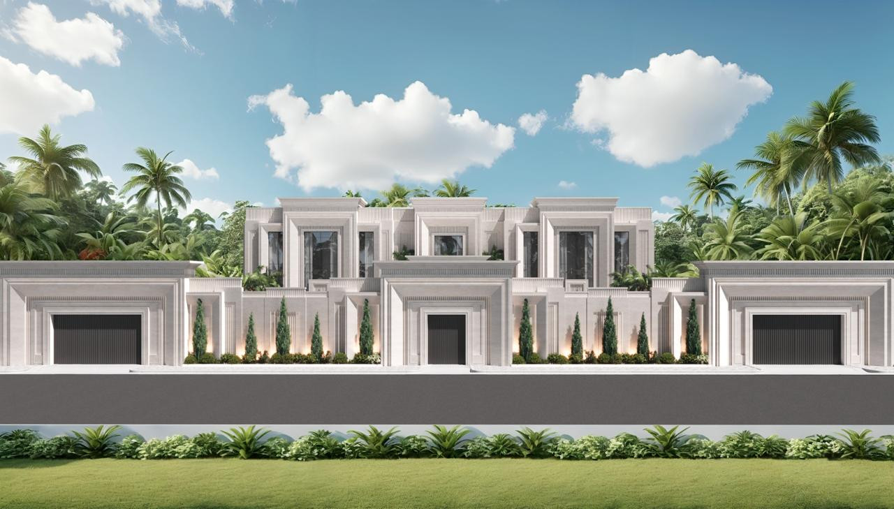 Exterior design in Oman