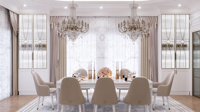 Fancy Dinning Room Interior Design
