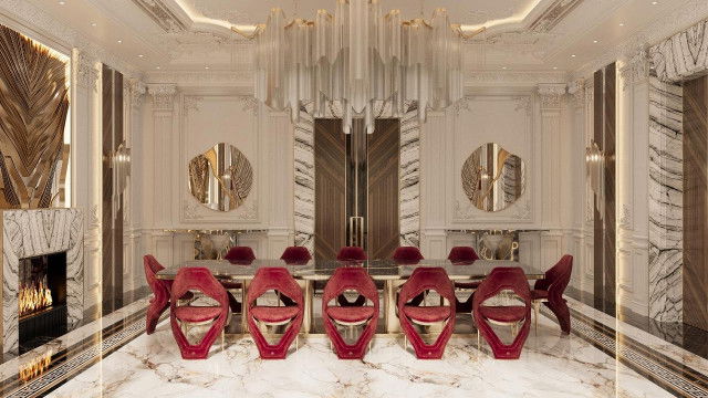 Величественная столовая