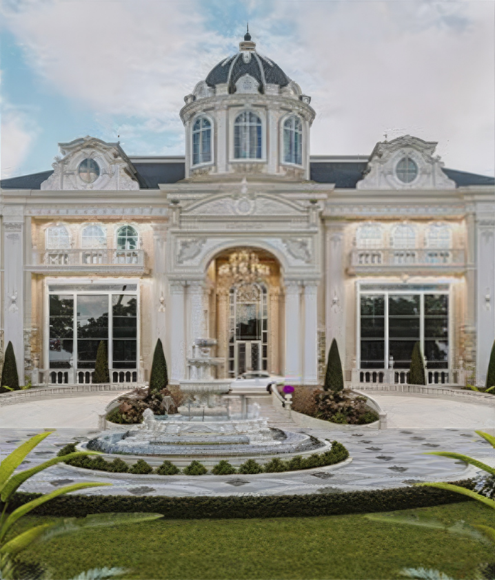 Дизайн экстерьера виллы — фасады и ландшафт