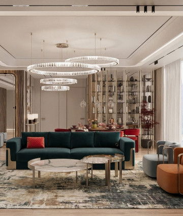 Дизайн интерьера в Нью-Йорке — роскошная отделка квартиры