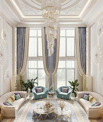 Дизайн виллы в Эмирейтс-Хиллз — роскошный интерьер