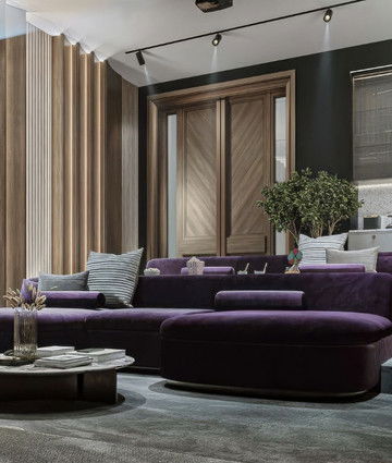 Fusion of Elegance: Modern-Classic Home Cinema