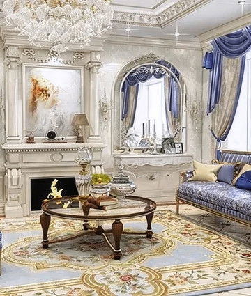 Вилла в классическом стиле: дизайн интерьера