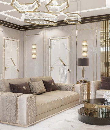 Элегантный дизайн интерьера квартиры