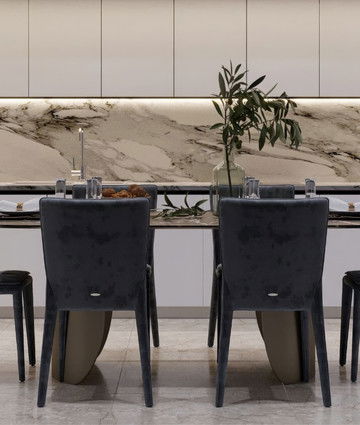 Квартира в Дубае: премиальный интерьер в стиле арт-деко