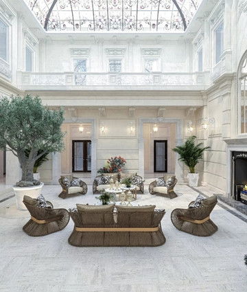 Dubai Hills Estate — дизайн интерьера виллы