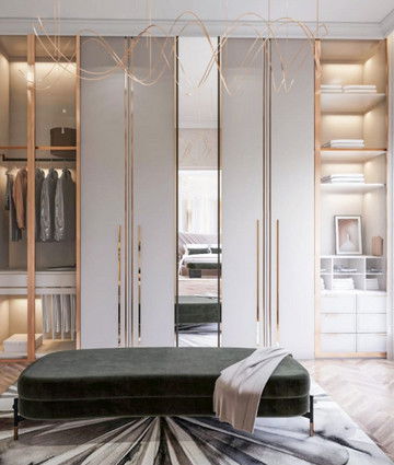 Гардеробная: дизайн и организация