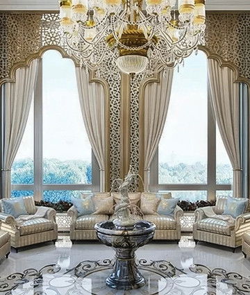 Дизайн роскошной виллы в Шардже