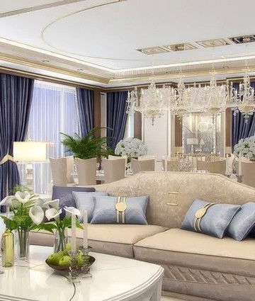 Стильный дизайн интерьера квартиры