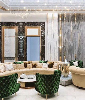 Дизайн интерьера в Абу-Даби — современная роскошь для вилл