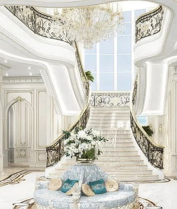 Дизайн королевской виллы в ОАЭ