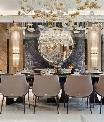 Вилла District One, Дубай — интерьер современной роскоши