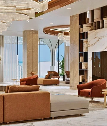 La Mer Island villa interior design and construction in Dubai
