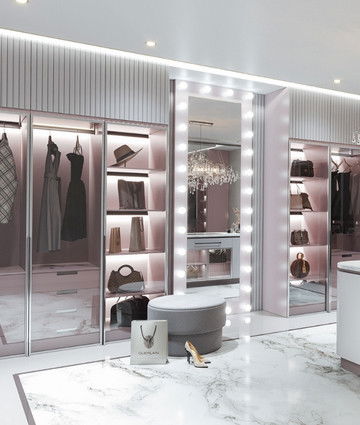 Стильная гардеробная