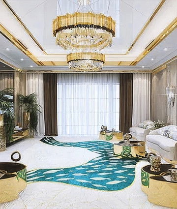 Изысканный дизайн интерьера виллы