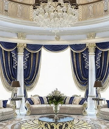 Потрясающий дизайн интерьера виллы