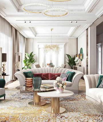 Изысканный дизайн интерьера квартиры