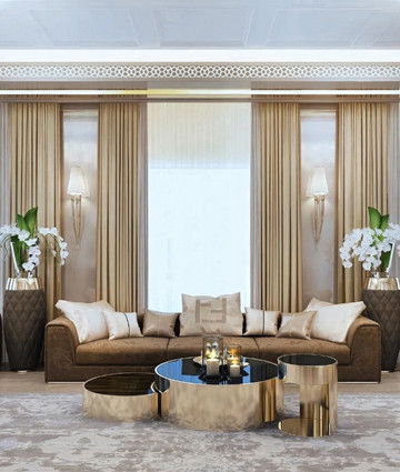 Прекрасная вилла — дизайн интерьера и элегантность