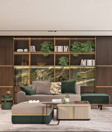 Modern italian living room furniture