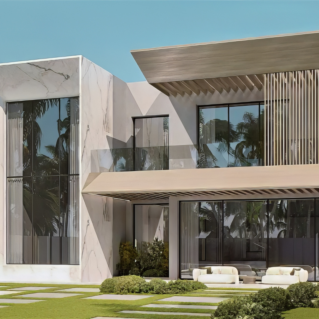 LANDSCAPE DESIGN FOR HILL SIDE AT JUMEIRAH GOLF ESTATES