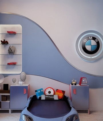 Children's Rooms in BMW Style